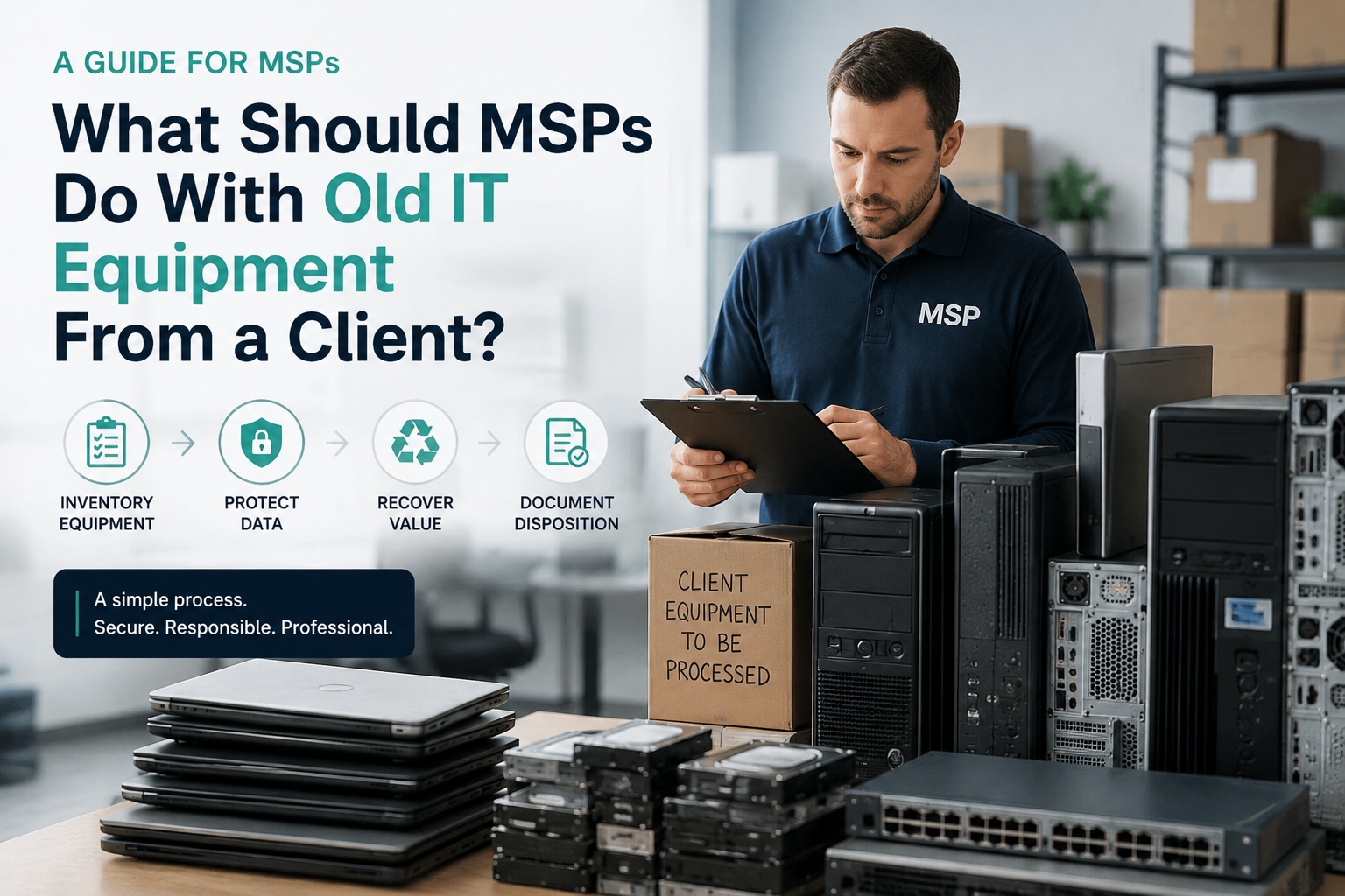 MSP managing old IT equipment from a client