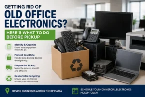 old office electronics pickup