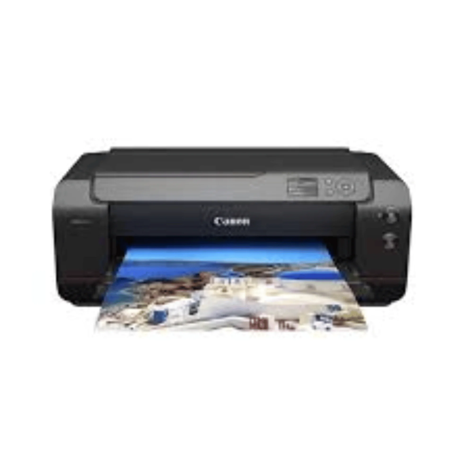 Canon printer printing a photo